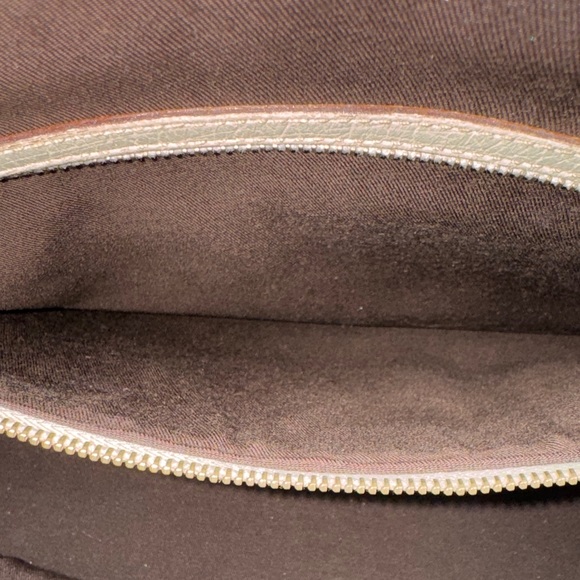 Gucci Brown and Cream Sherry Line Monogram Tote with Original Charms - Picture 10 of 17